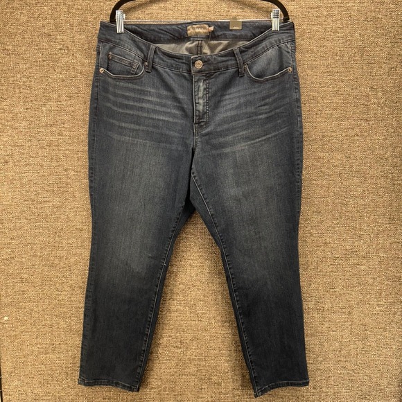 Torrid Womens Jeans Size 18R Perfect Skinny Denim Ankle Premium Stretch Mid-Rise - Picture 1 of 15